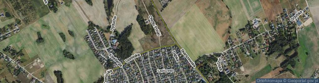 Zdjęcie satelitarne Chrztu Polski ul.